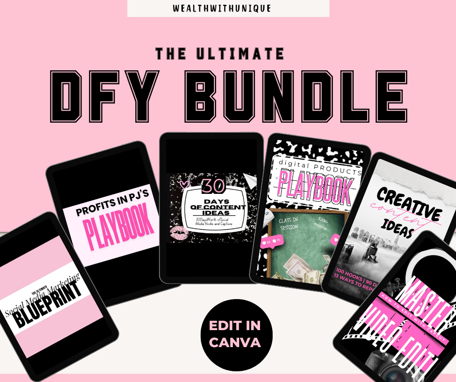 THE ULTIMATE DFY BUNDLE